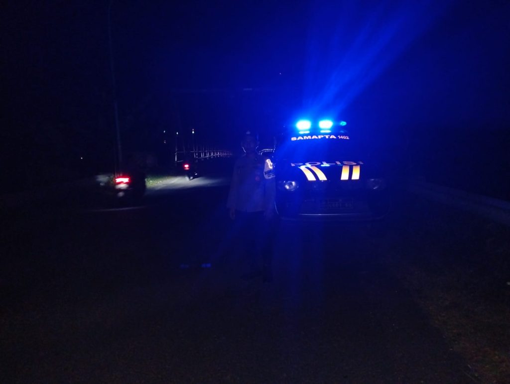 Polsek Maduran Gelar Patroli Blue Light, Antisipasi 3C dan Gesekan Antar Perguruan Silat