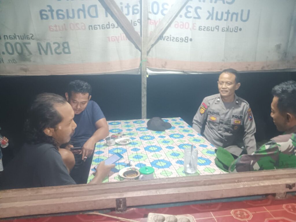Polsek Turi Gelar Patroli Dialogis, Himbau Warga Tingkatkan Kewaspadaan Kamtibmas