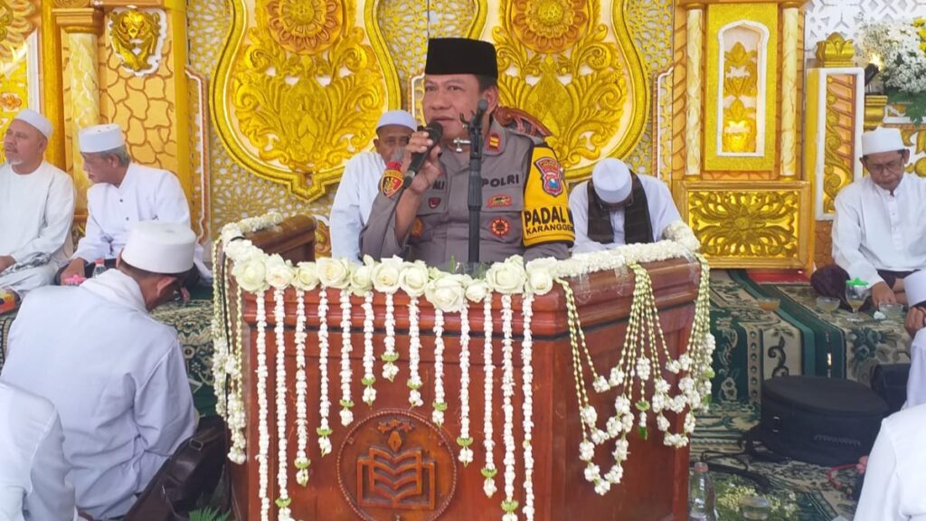 Khidmatnya Haul KH. Abdurrahman di Karangrejo, TNI-Polri Bersinergi Jaga Jamaah