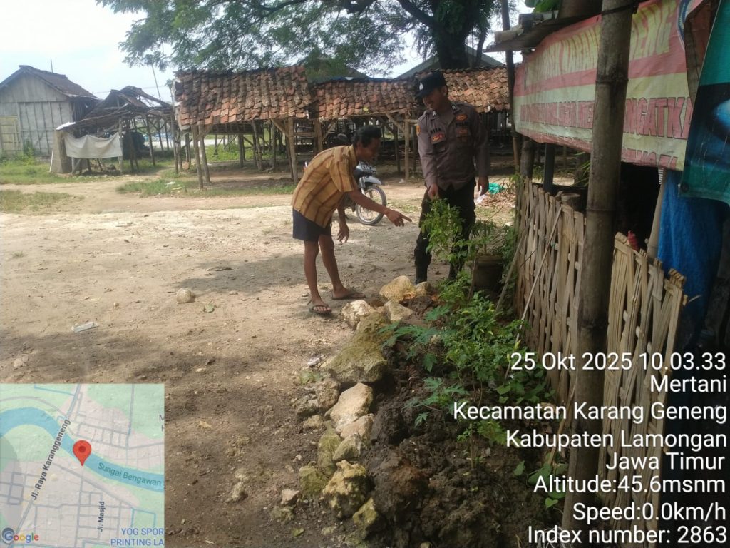 Polsek Karanggeneng Monitoring Program Pangan Bergizi Dukung Ketahanan Pangan Masyarakat
