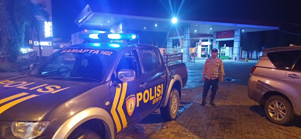 Polsek Turi Gelar Patroli Objek Vital, Antisipasi 3C dan Jaga Kamtibmas