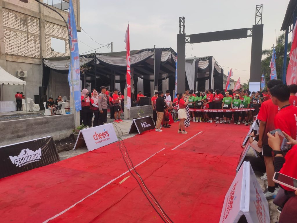 Fun Run Kalitengah 2025 Semarak, Polsek Kalitengah Siagakan Pengamanan Sepanjang Rute