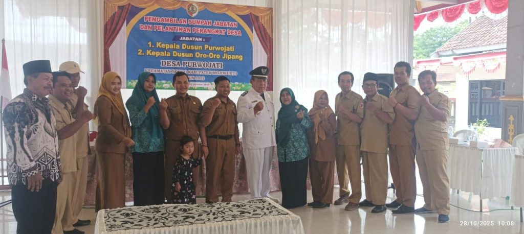Dua Kepala Dusun Dilantik, Pemerintah Desa Purwojati Mulai Babak Baru