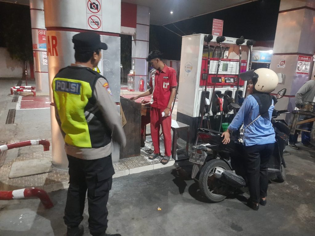Jaga ATM dan SPBU, Polisi Turi Gaspol Cegah Kejahatan Malam