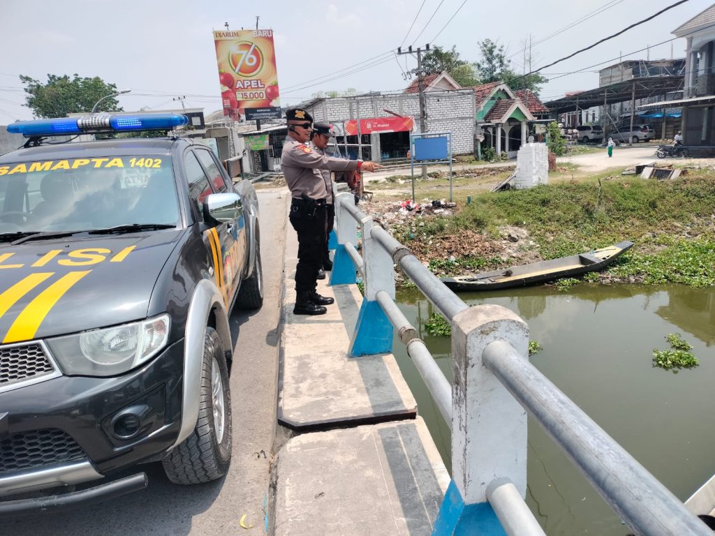Polsek Turi Lakukan Patroli Wilayah dan Monitoring Daerah Rawan Bencana
