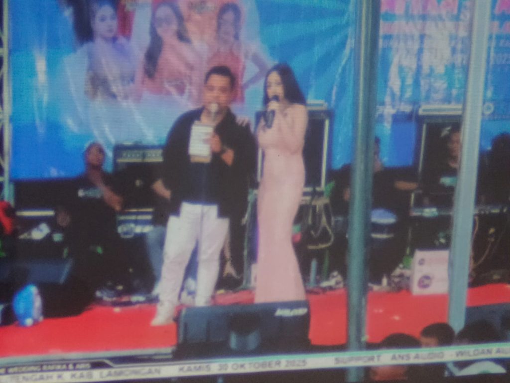 Polsek Kalitengah Amankan Hiburan Electone dalam Rangka Resepsi Pernikahan di Desa Blajo