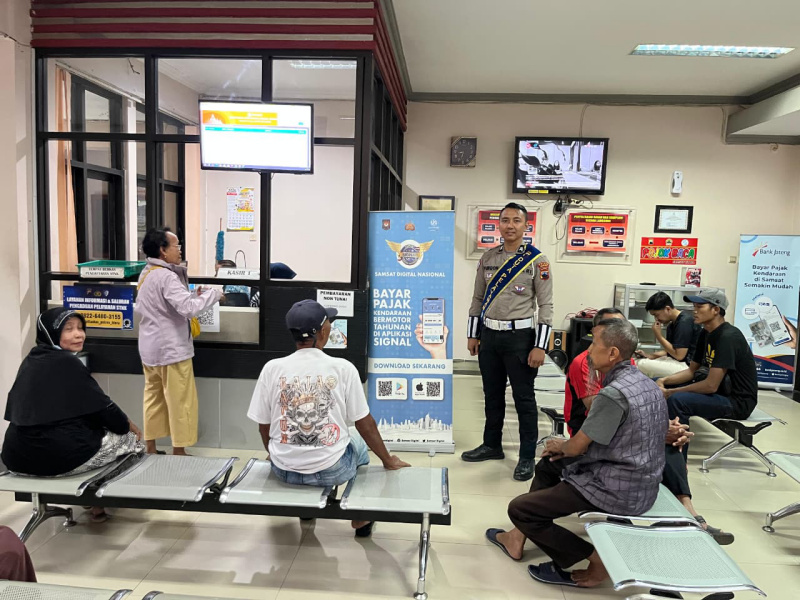 Satlantas Polres Blora Berkomitmen Berikan Pelayanan Terbaik