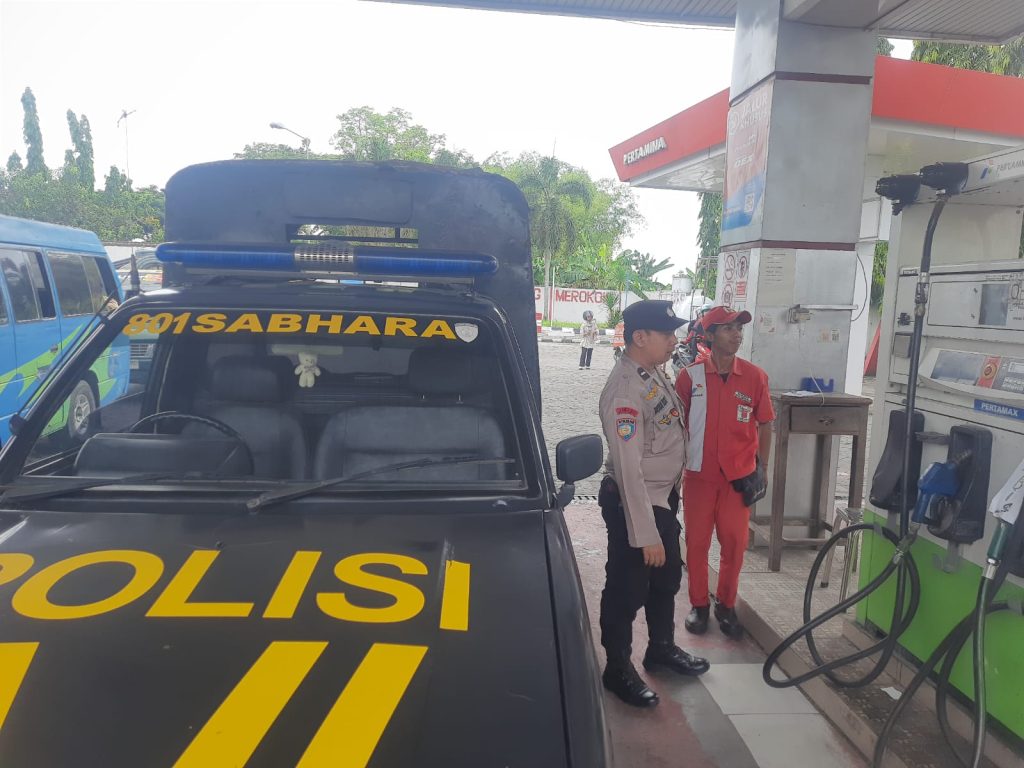 Patroli Polsek Turi Pantau Objek Vital, Antisipasi Gangguan Kamtibmas dan Aksi 3C
