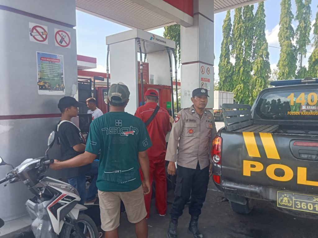 Polsek Karanggeneng Gencarkan Patroli Harkamtibmas di Obyek Vital dan Permukiman Warga