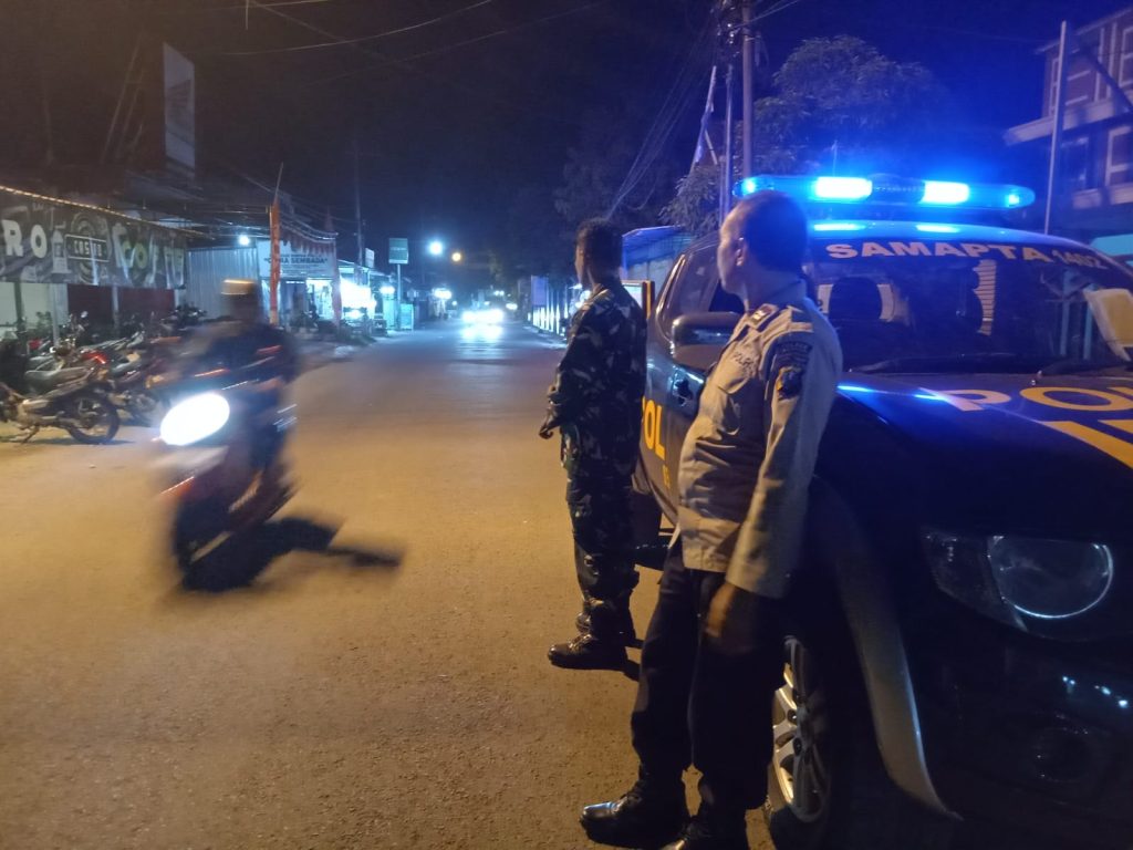 Patroli Malam Polsek Turi Sisir Objek Vital Antisipasi 3C, Berlangsung Aman dan Kondusif