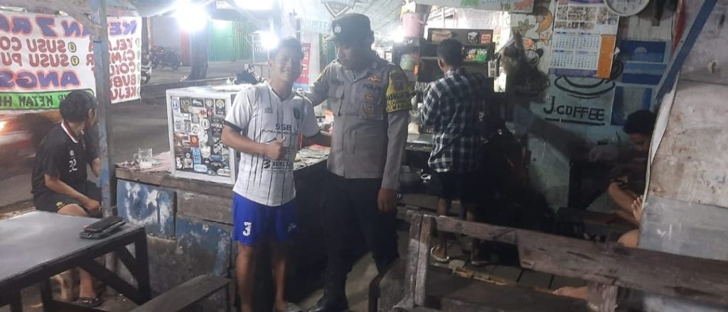 Polsek Maduran Intensifkan Patroli Malam, Sasar ATM BNI dan Pemukiman Desa Parengan