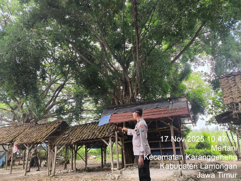 Cegah Risiko Bencana, Polsek Karanggeneng Gelar Patroli Kewilayahan di Titik Rawan Longsor, Pohon Tumbang, dan Banjir