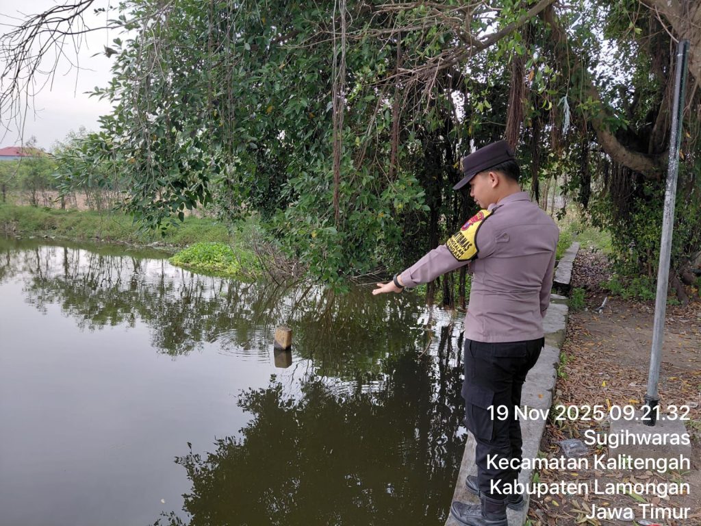 Polsek Kalitengah Gencarkan Patroli Presisi, Antisipasi Bencana Alam dan Bahaya Laka Air di Musim Penghujan