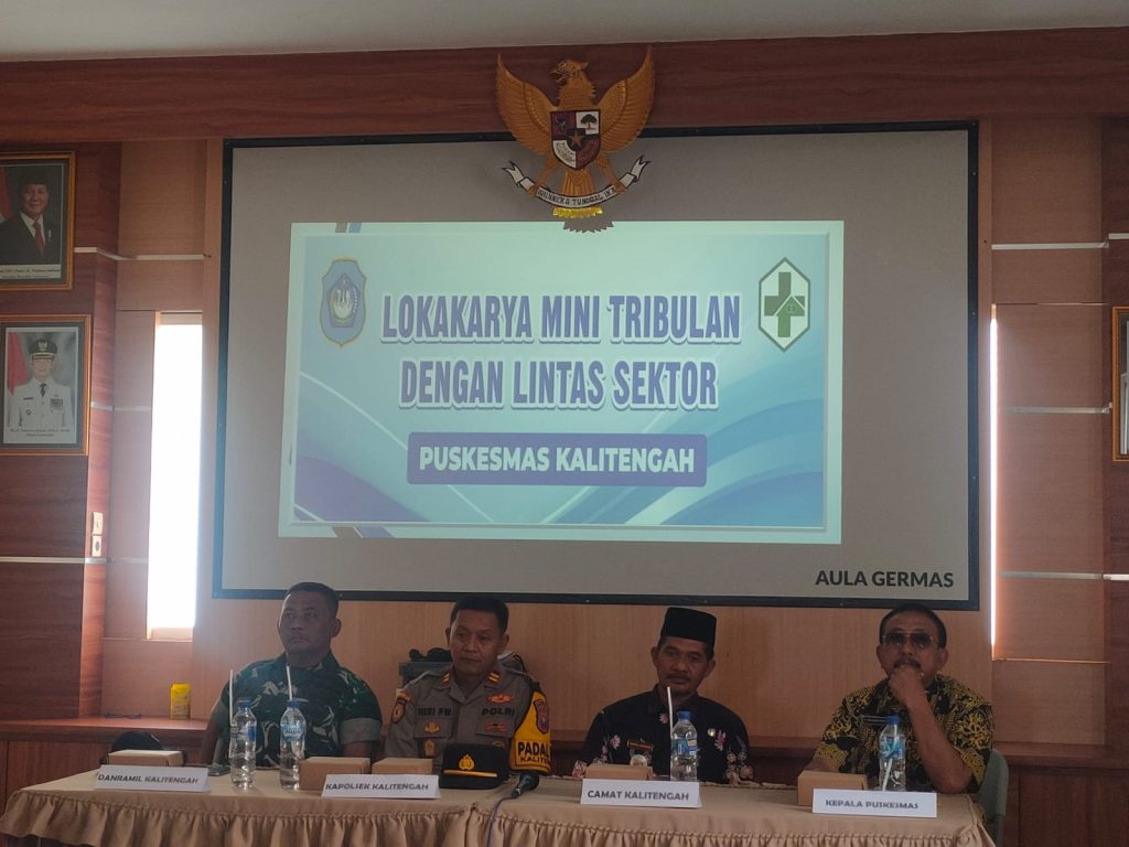 Mini Loka Karya Triwulan Kalitengah Komitmen Lintas Sektor Tekan Angka Stunting dan TBC