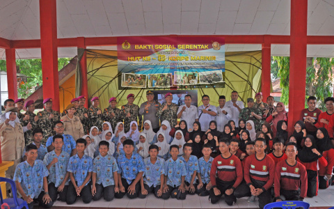 MAKOLATMAR GELAR BAKSOS DI DANAU RANU KECAMATAN GRATI KABUPATEN PASURUAN