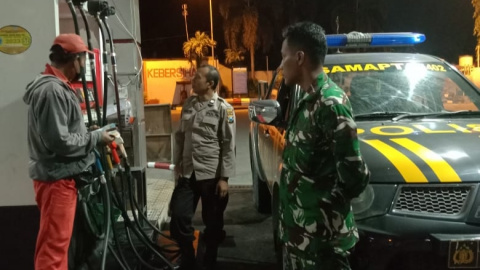 Patroli Malam Polsek Turi Sisir Objek Vital Antisipasi 3C, Berlangsung Aman dan Kondusif