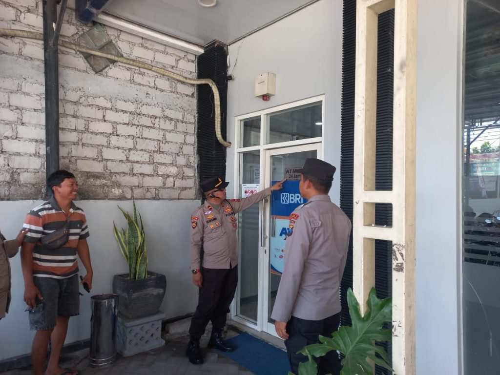 Polsek Turi Tingkatkan Patroli Objek Vital, Sasar BRI Unit Turi Cegah Kejahatan 3C