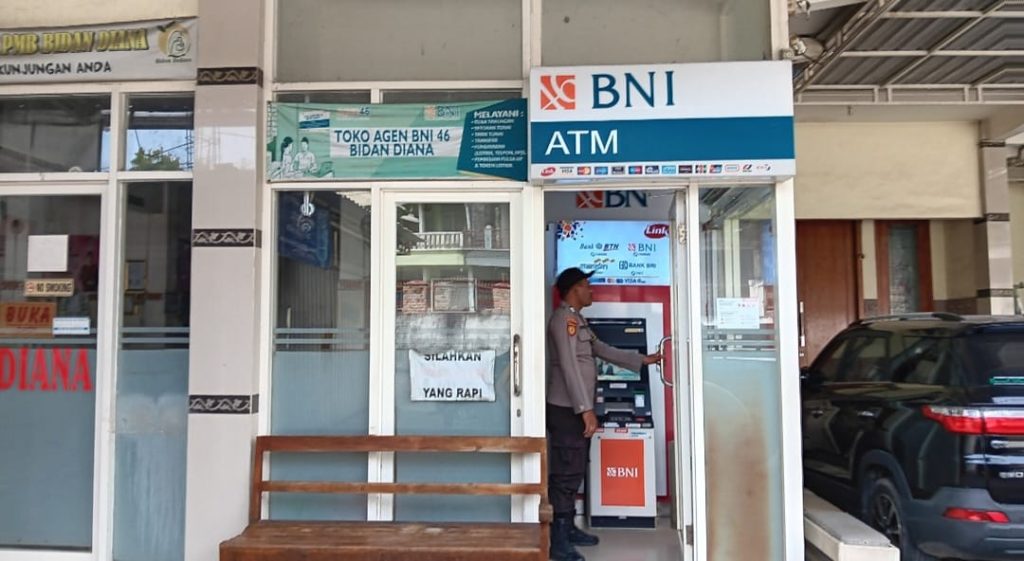 Polsek Maduran Perketat Patroli Objek Vital, ATM BNI dan Pemukiman Jadi Fokus Pengamanan