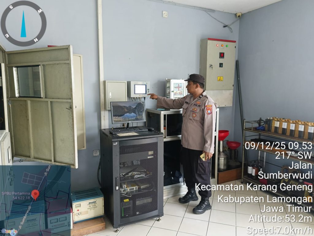 Pastikan Ketersediaan BBM Aman, Polsek Karanggeneng Lakukan Pengecekan Stok di SPBU 5462218