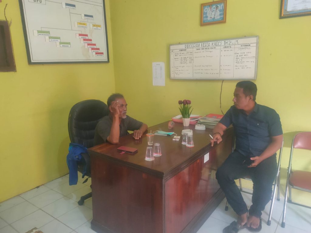 Jelang Nataru, Polsek Kalitengah Intensifkan Patroli Dialogis Sambang Desa