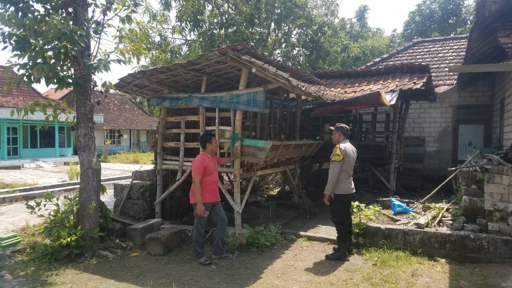 Polsek Maduran Monitoring Program Pekarangan Pangan Bergizi, Dukung Ketahanan Pangan Warga