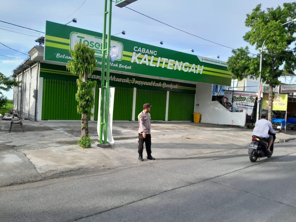 Commander Wish Pagi, Polisi Kalitengah Turun ke Jalan Kawal Aktivitas Warga Sejak Subuh