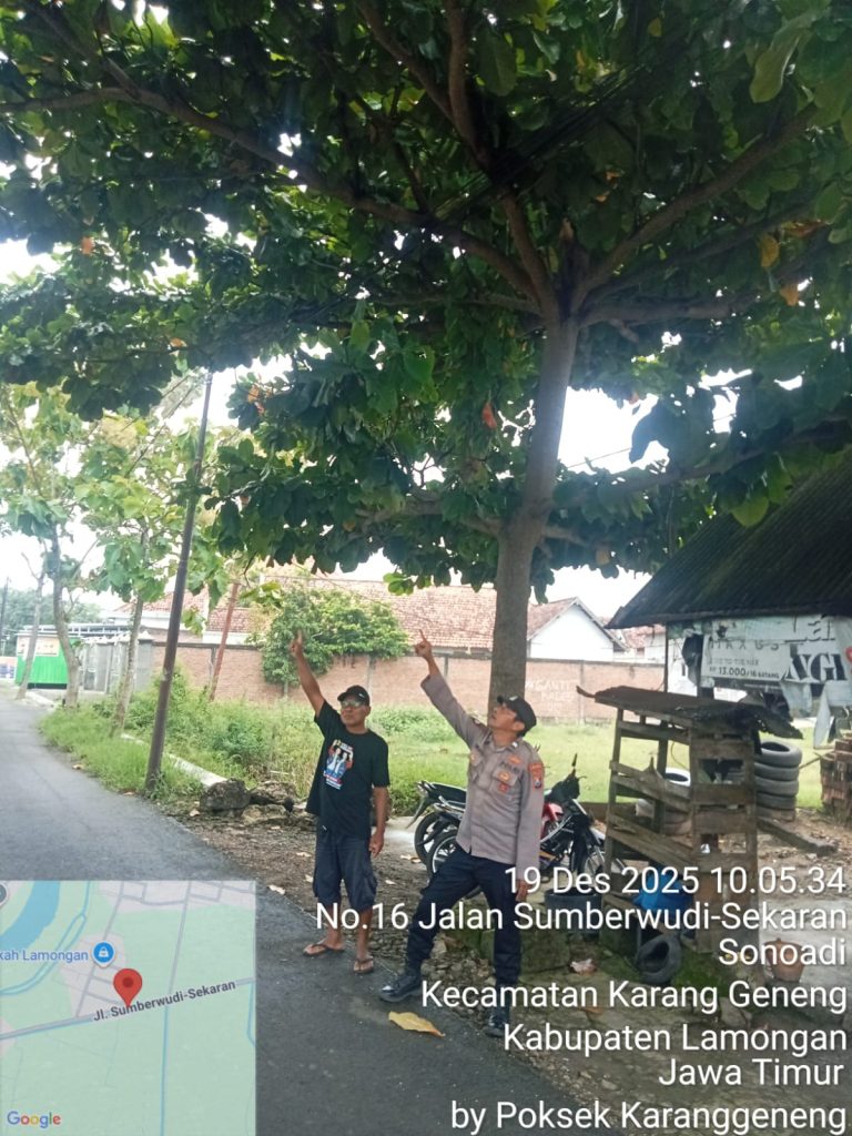 Patroli Kemanusiaan Polsek Karanggeneng Siaga Bencana, Polisi Turun Langsung Jaga Keselamatan Warga Kawistolegi