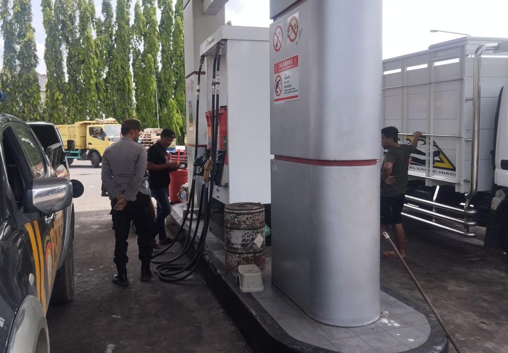 GEMPUR OBJEK VITAL! Polsek Karanggeneng Patroli Bank, SPBU, dan Pertokoan – Antisipasi 3C Digencarkan Habis-Habisan