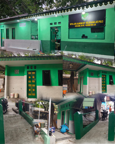 Masuki Tahap Finishing, Pembangunan Sumber Air Bersih, Musholla Taman ABRI Jembatan dan Pos Mitra Jaya 337 Jatipulo Siap Diresmikan
