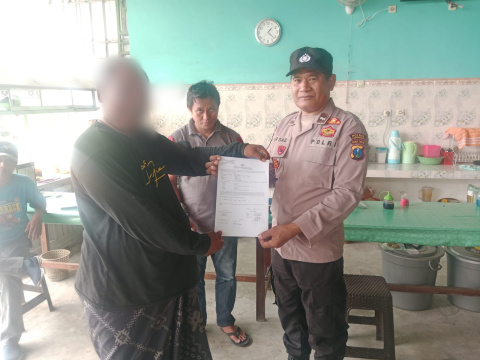 Gempur Miras Ilegal, Polsek Karanggeneng Sikat Warung Desa Guci, 5 Botol Kawa-Kawa Diamankan